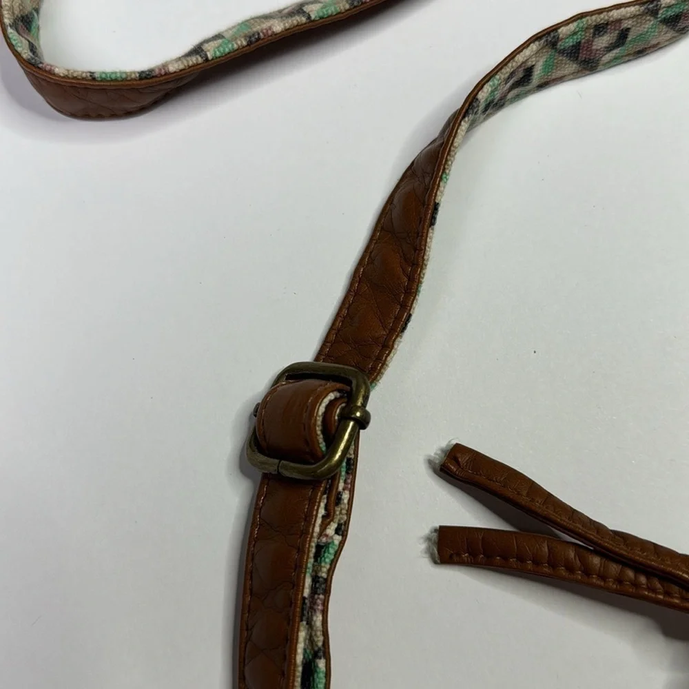 Bright Colorful Patterned Purse Crossbody Or Shoulder Bag Adjustable Strap